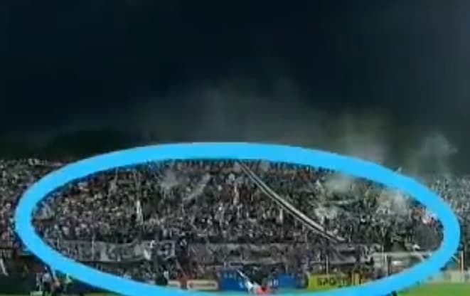 Cámara capta colapso de valla en Para Uno