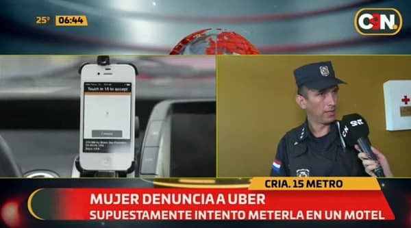 Joven denuncia a conductor de Uber por intento de abuso