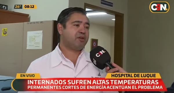 Pacientes del Hospital de Luque sufren por falta de aire acondicionado