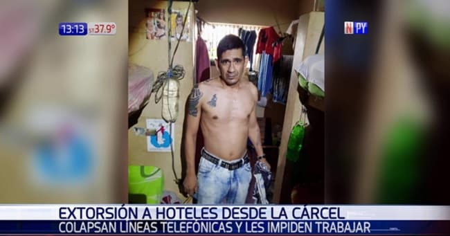 Extorsionan a funcionarios de hoteles desde la cárcel de Concepción