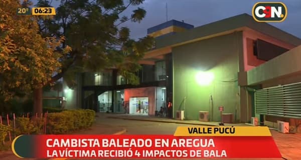 Motochorros balean a cambista en Areguá