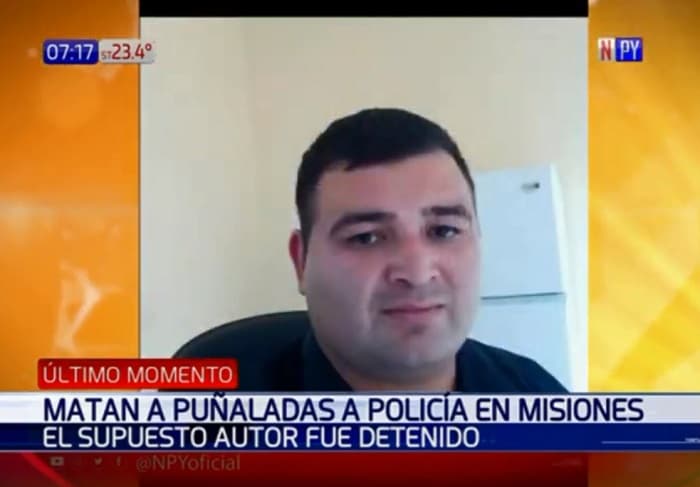 Asesinan a agente policial tras una ronda de tragos