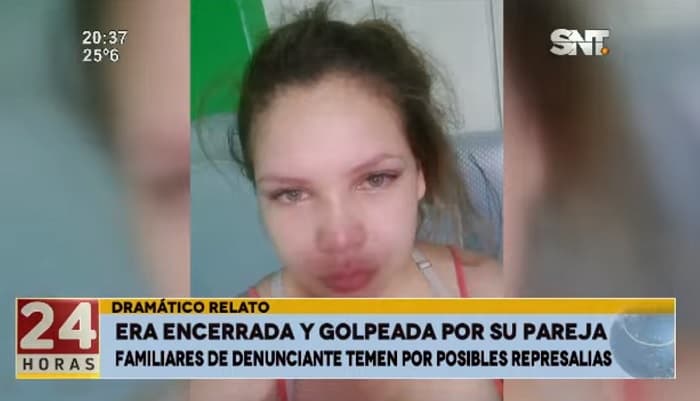 Mujer denuncia que fue encerrada y golpeada por su pareja