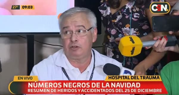 Amputaciones y pérdida de la vista, a causa de pirotecnia