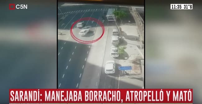 Conductor arrolla a varios peatones y mata a tres