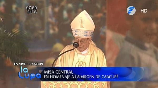 Monseñor critica duramente la injusticia, pobreza y corrupción imperante en el país