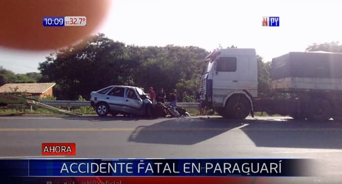 Choque frontal acaba con la vida de un conductor