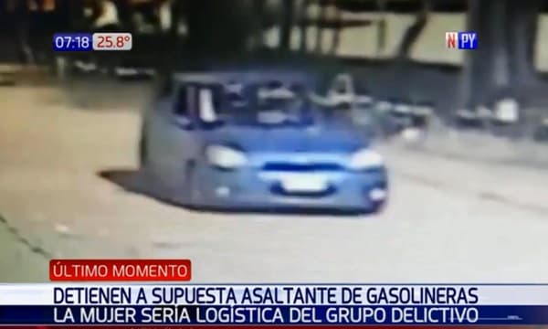 Detienen a mujer implicada en asaltos a estaciones de servicios