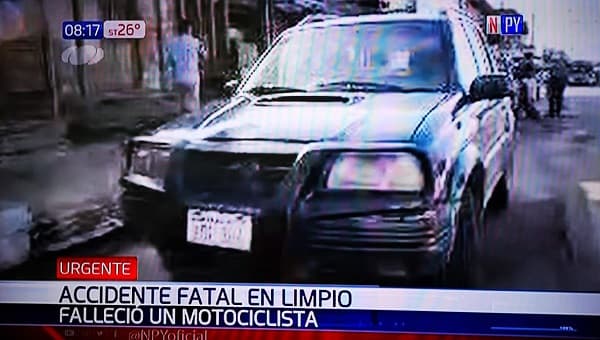 Giro indebido causa fatal accidente en Limpio