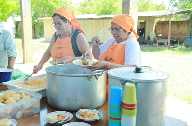 Comedores comunitarios recibieron más de 400.000 kilos de alimentos