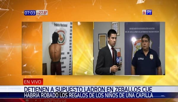 Detienen a sospechoso de robar regalos de reyes