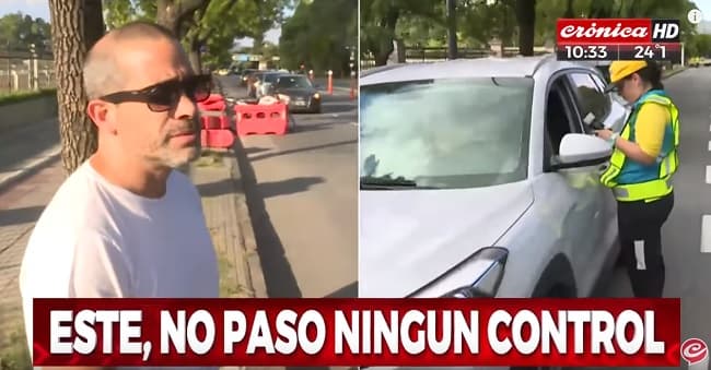 Conductor luego de chocar: “Vengo de drogarme toda la noche”