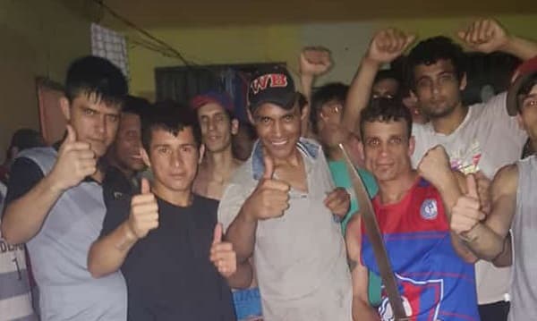 Reos festejan con machete en cárcel de Pedro Juan Caballero