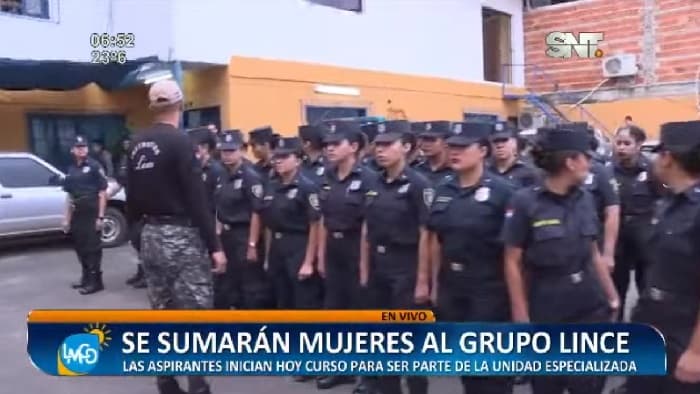 Decenas de mujeres se suman al Grupo Lince