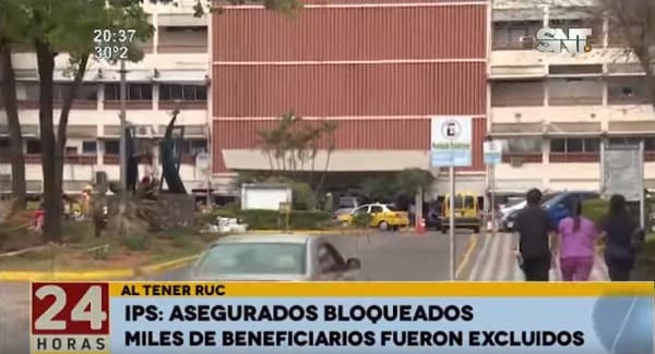 IPS bloquea servicios a miles de beneficiarios