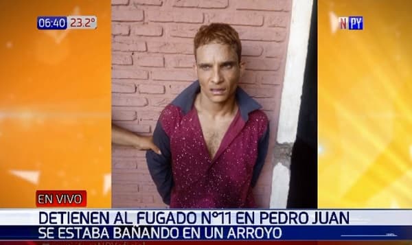 Recapturan a reo que publicó su libertad en redes