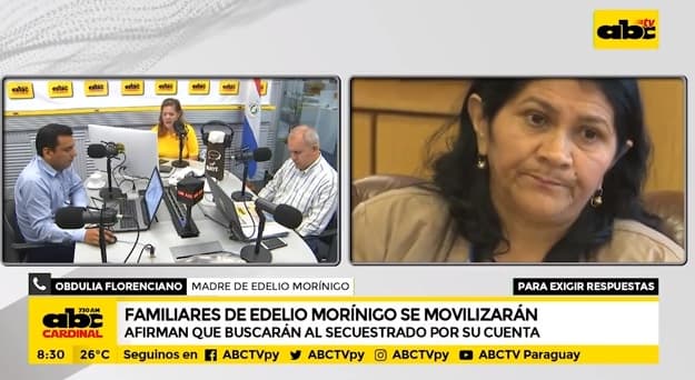 Familiares de Edelio Morínigo anuncian búsqueda y manifestaciones