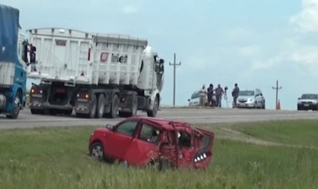 Familia paraguaya sobrevive a accidente ocurrido en Uruguay