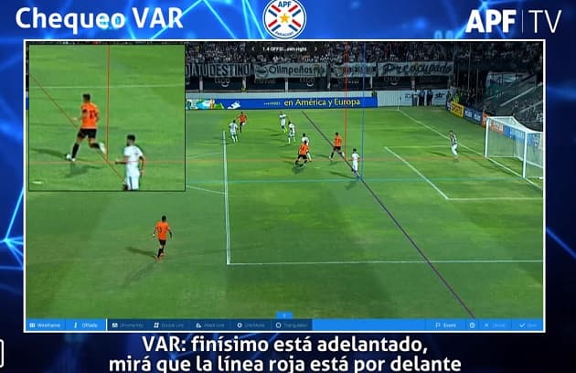 La APF da a conocer video del VAR en gol anulado a General Díaz