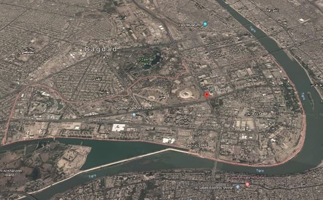 Cohetes estallan en las cercanías de embajada americana en Bagdad