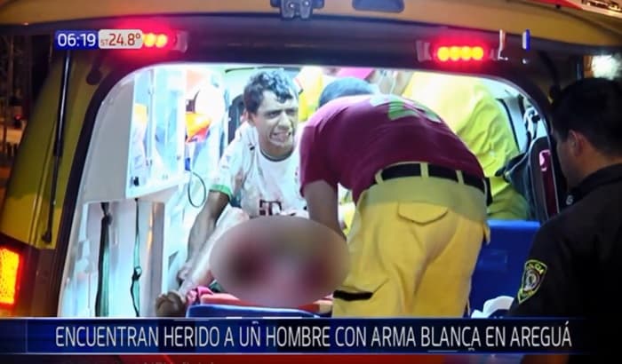 Hombre sufre golpiza y puñalada en la entrepierna en Areguá