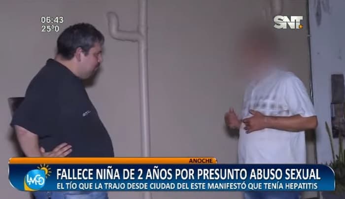 Niña de dos años muere y registran rastros de abuso