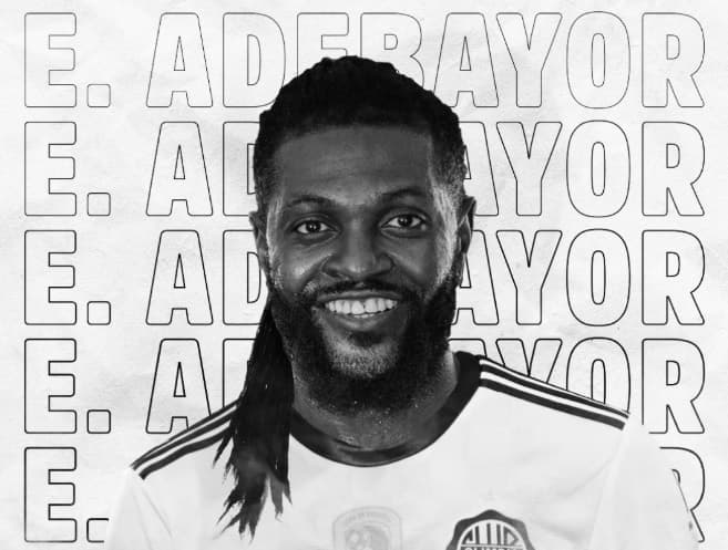 Adebayor es nuevo “pasajero del Expreso Decano”