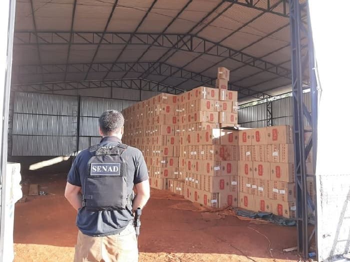 Desmantelan red de contrabando y hallan cigarrillos de Tabesa