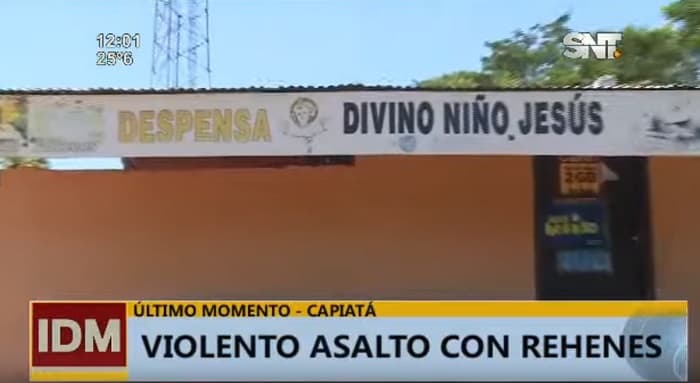 Tras asalto con toma de rehenes, se llevan G. 5 millones