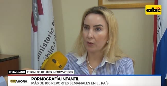 Reportan semanalmente 100 casos de pornografía infantil