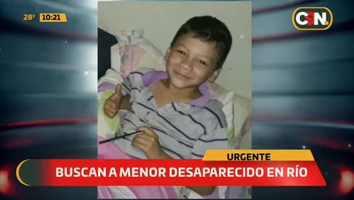 Niño desaparece en aguas del Arroyo Yhaguy