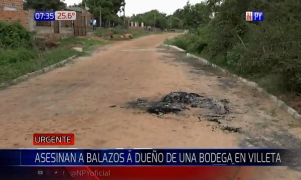 Acribillan a comerciante en Villeta y sospechan ajuste de cuentas