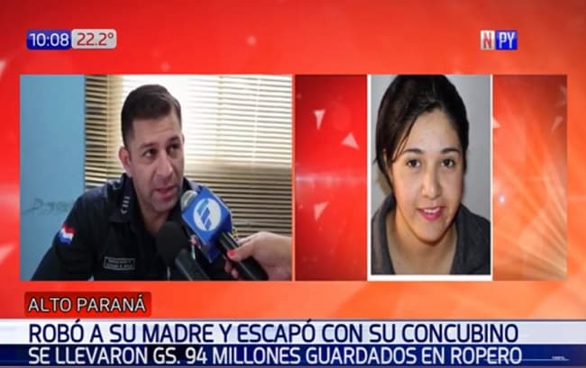 Madre denuncia a su hija y yerno por robo de G. 94 millones