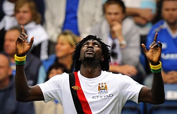 Emmanuel Adebayor suena para reforzar el plantel de Olimpia