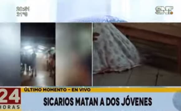 Sicario irrumpe en “tercer tiempo” y mata a dos jóvenes