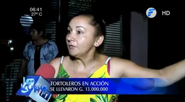 Tortoleros se llevan G. 13 millones en Luque