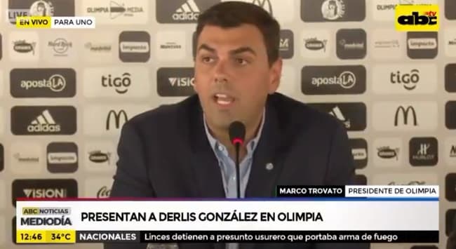 Trovato desafía a olimpistas para que Adebayor sea franjeado