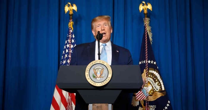 Trump cancela viajes de Europa a EE.UU. a causa del coronavirus