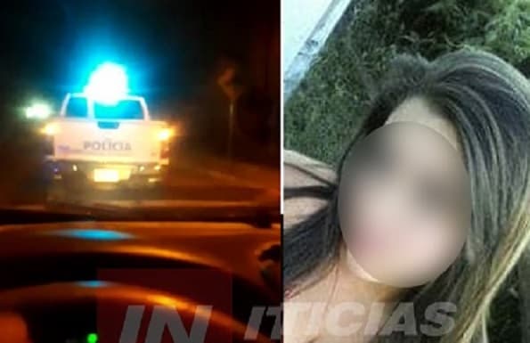 Identifican a mujer que se burló del control policial por la cuarentena