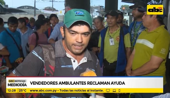 Vendedores ambulantes solicitan ayuda del Gobierno ante crisis