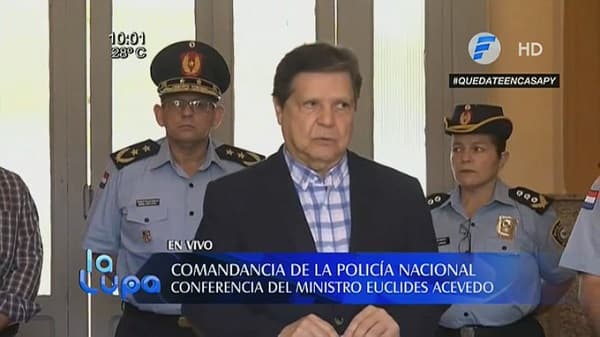 Euclides descarta estado de excepción y pide ayuda a la Fiscalía