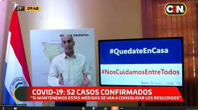 Nuevos casos de coronavirus se concentran en Asunción y Central