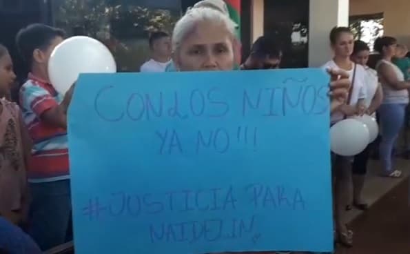 Manifestación y preparativo de “bienvenida”, tras desaparición de niña