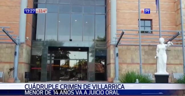 Adolescente será sometido a juicio oral por masacre de familia