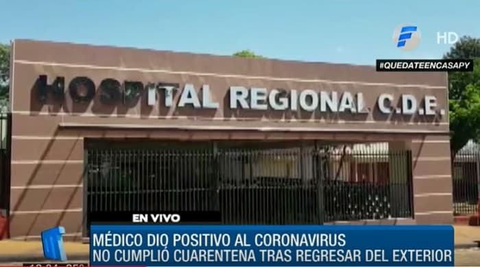 Médico con Covid-19 positivo realizó una cirugía durante su cuarentena