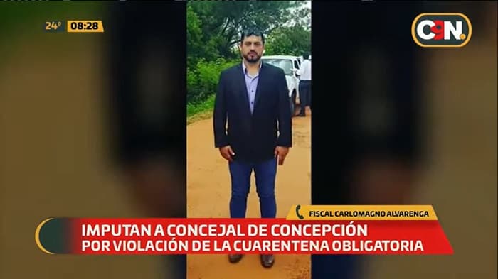 Fiscalía imputa a concejal de Concepción por incumplir cuarentena