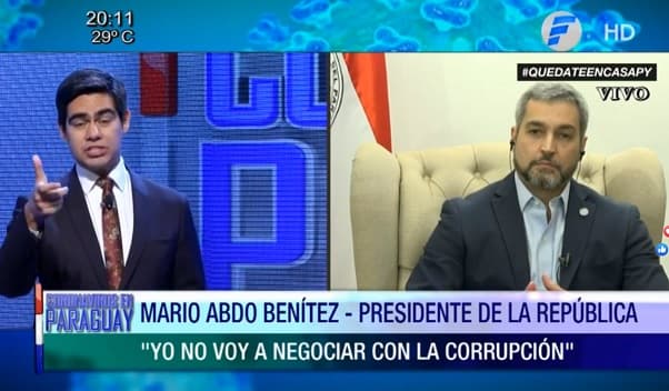 Abdo Benítez dice que todos sus ministros fueron “atacados”