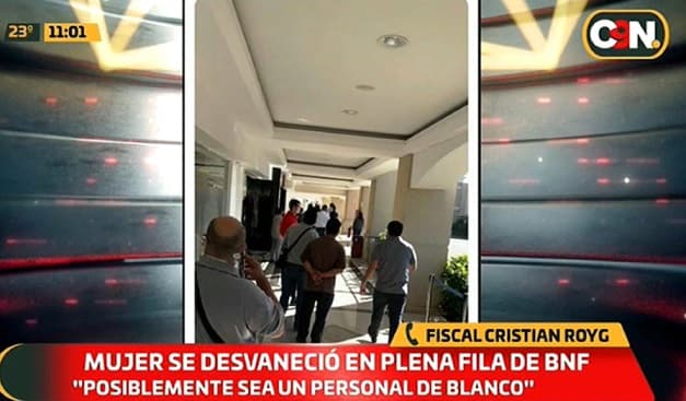 Paciente de coronavirus ingresó a banco a hacer trámites