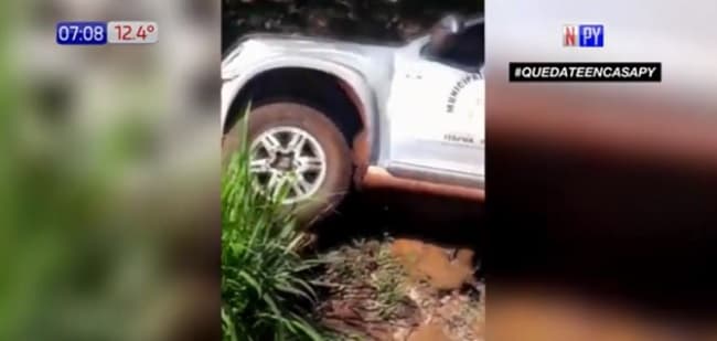 Intendente protagoniza grave accidente en Capitán Miranda