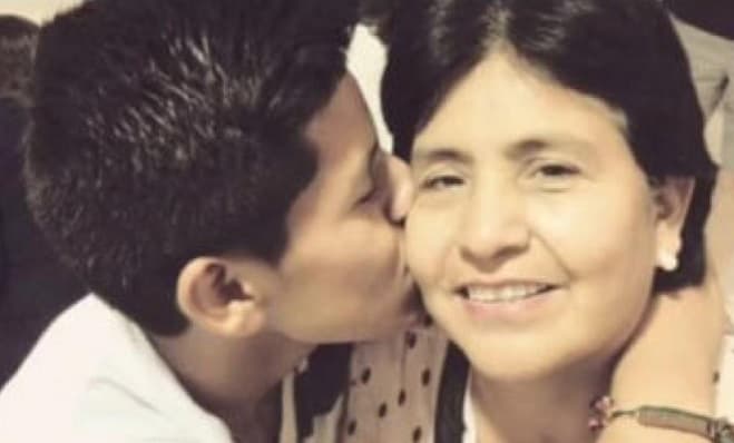 La emotiva dedicatoria de un hijo a su valiente madre